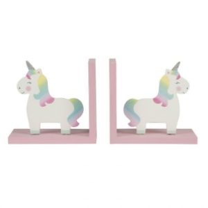 Rainbow unicorn sass and belle bookends