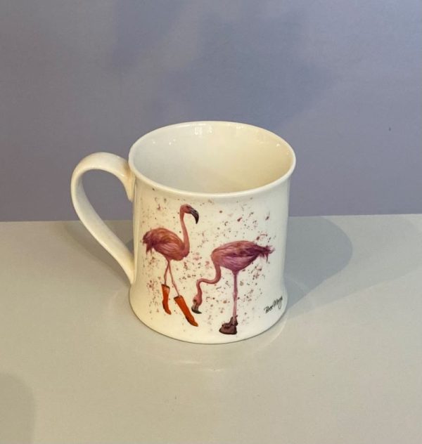 Felicity and Flora flamingo mug from Bree Merryn